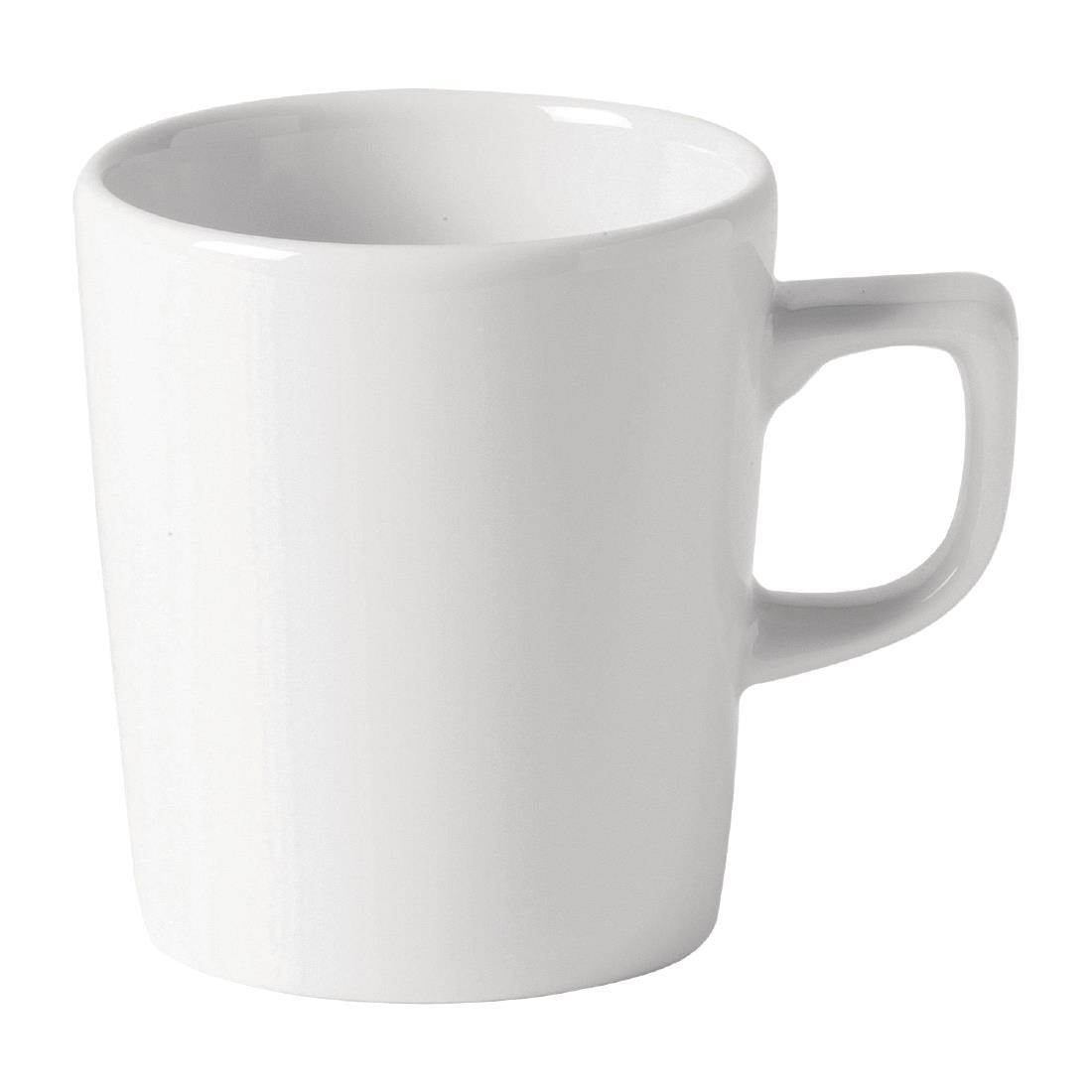Utopia Titan Latte Mugs White 340ml (24 Pack)