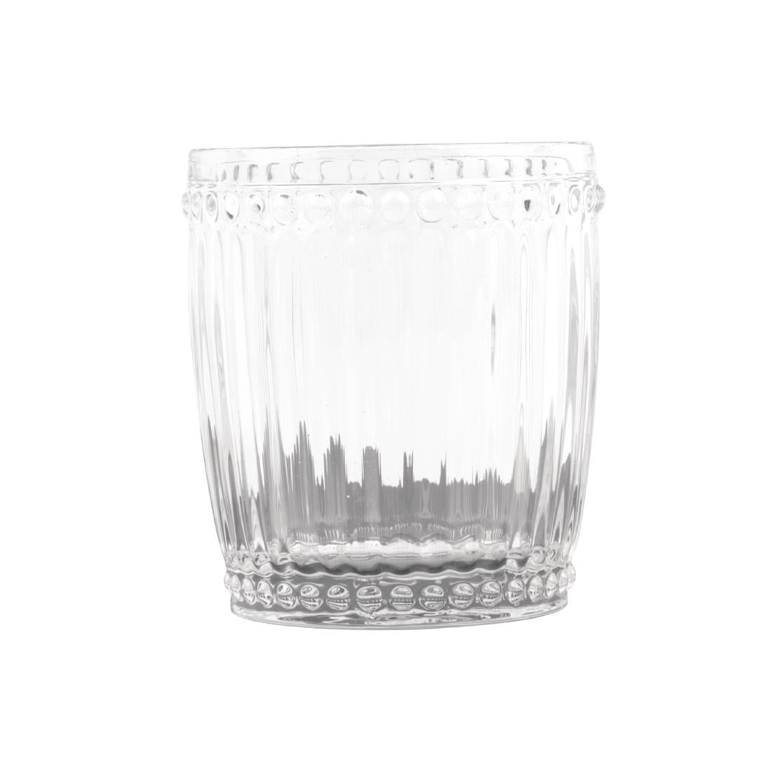 Olympia Baroque Whisky Glasses Clear 325ml (6 Pack)