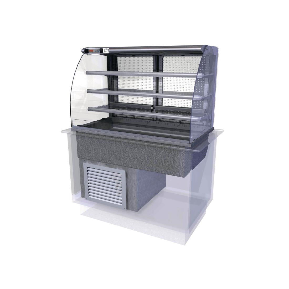 CED Designline Drop In Multideck with Rear Doors 1525mm