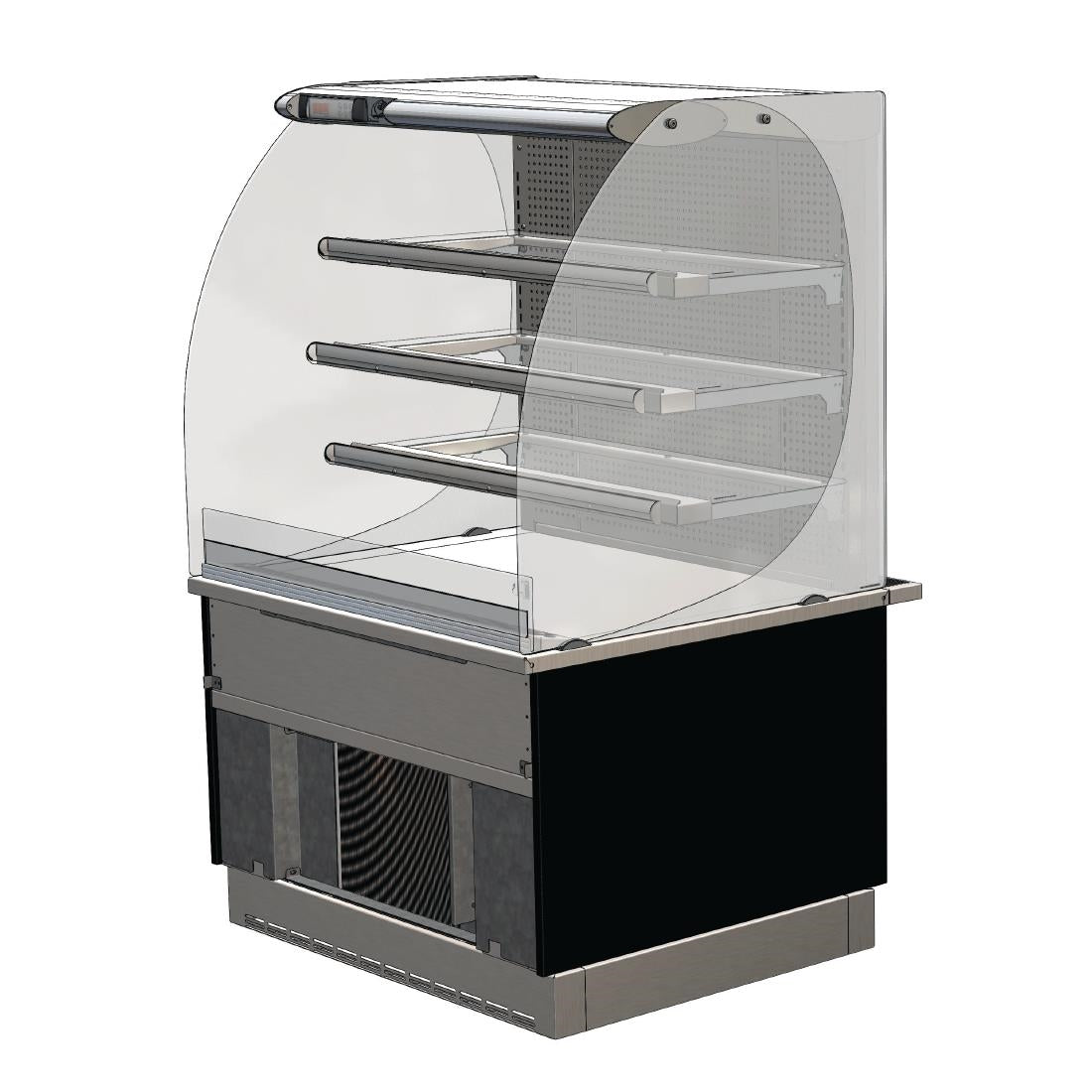 CED Designline Drop In Slimline Multideck Self Service 900mm