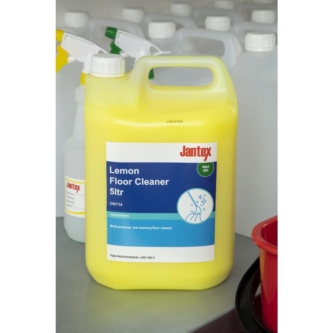 Jantex Lemon Gel Floor Cleaner Concentrate 5Ltr