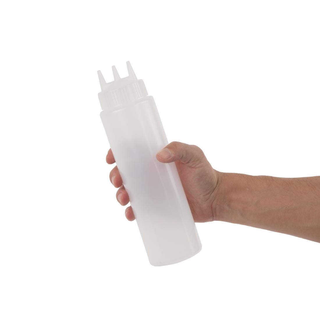 3 nozzle squeeze bottle