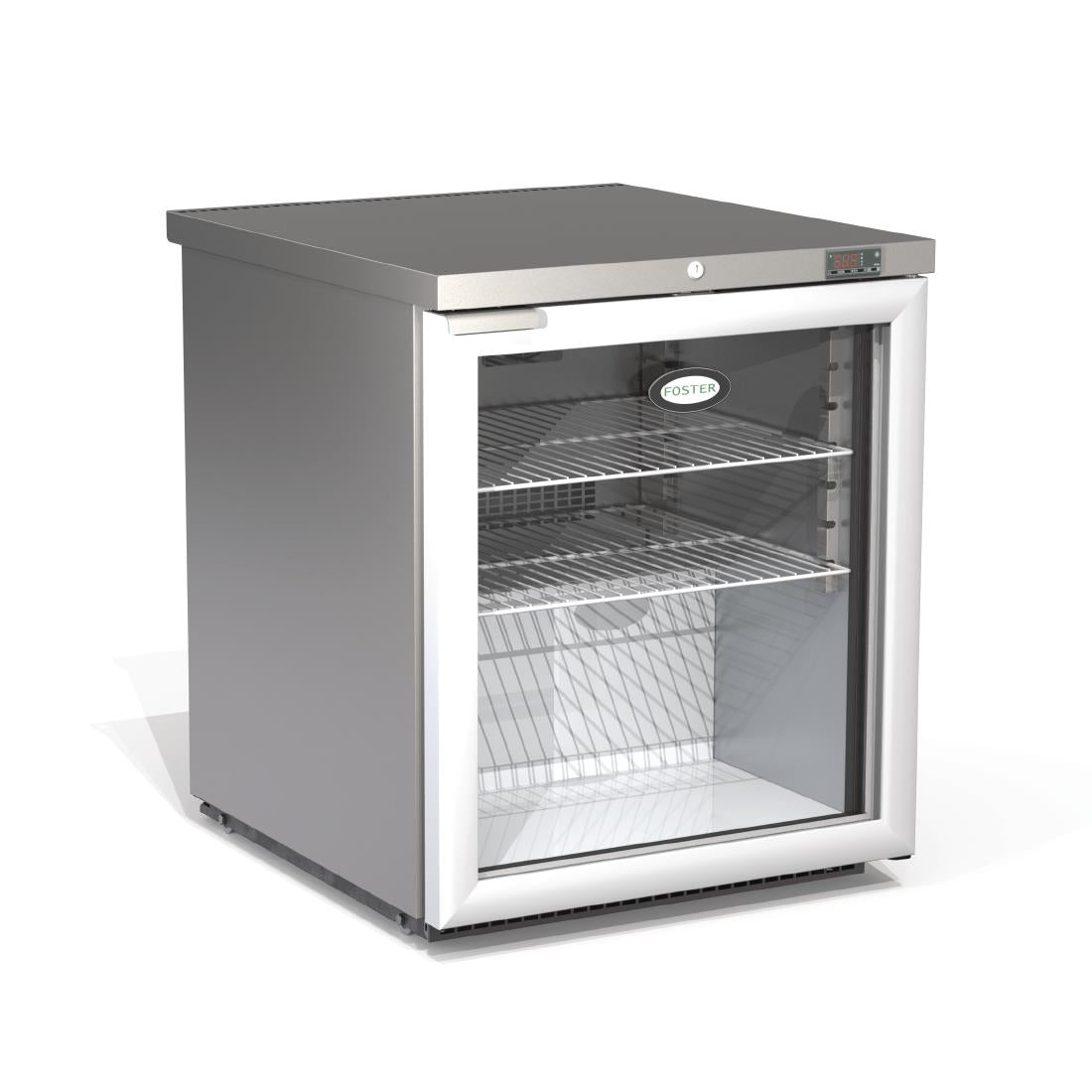 Foster 1 Glass Door 200Ltr Undercounter Fridge HR200G 13/114