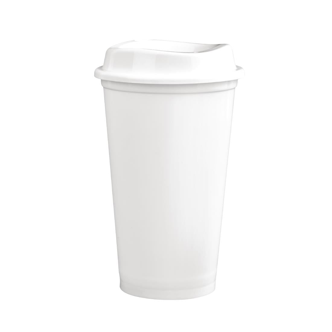 Olympia Polypropylene Reusable Coffee Cups 16oz (25 Pack)