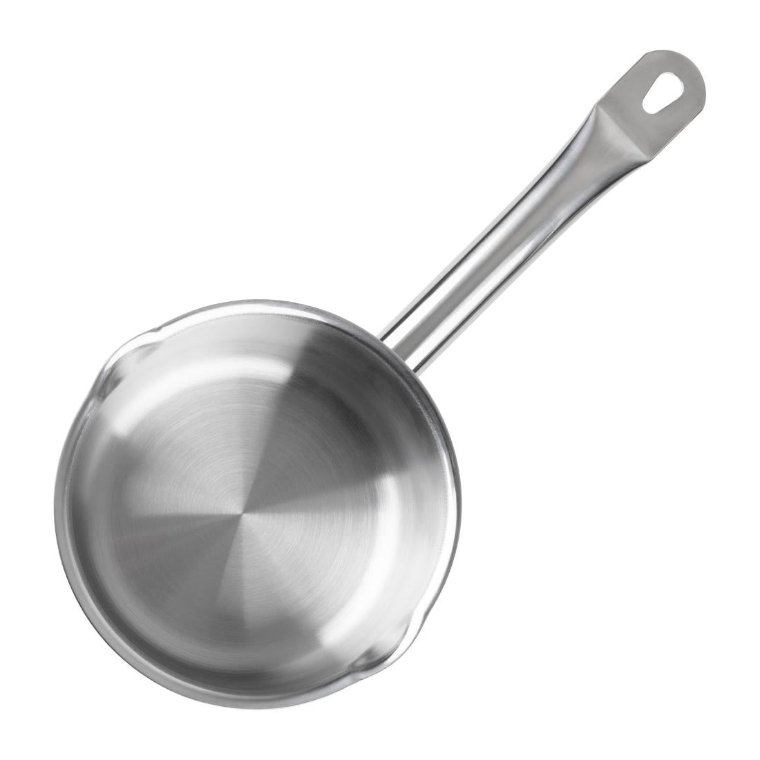 Vogue Stainless Steel Milk Pan 14cm