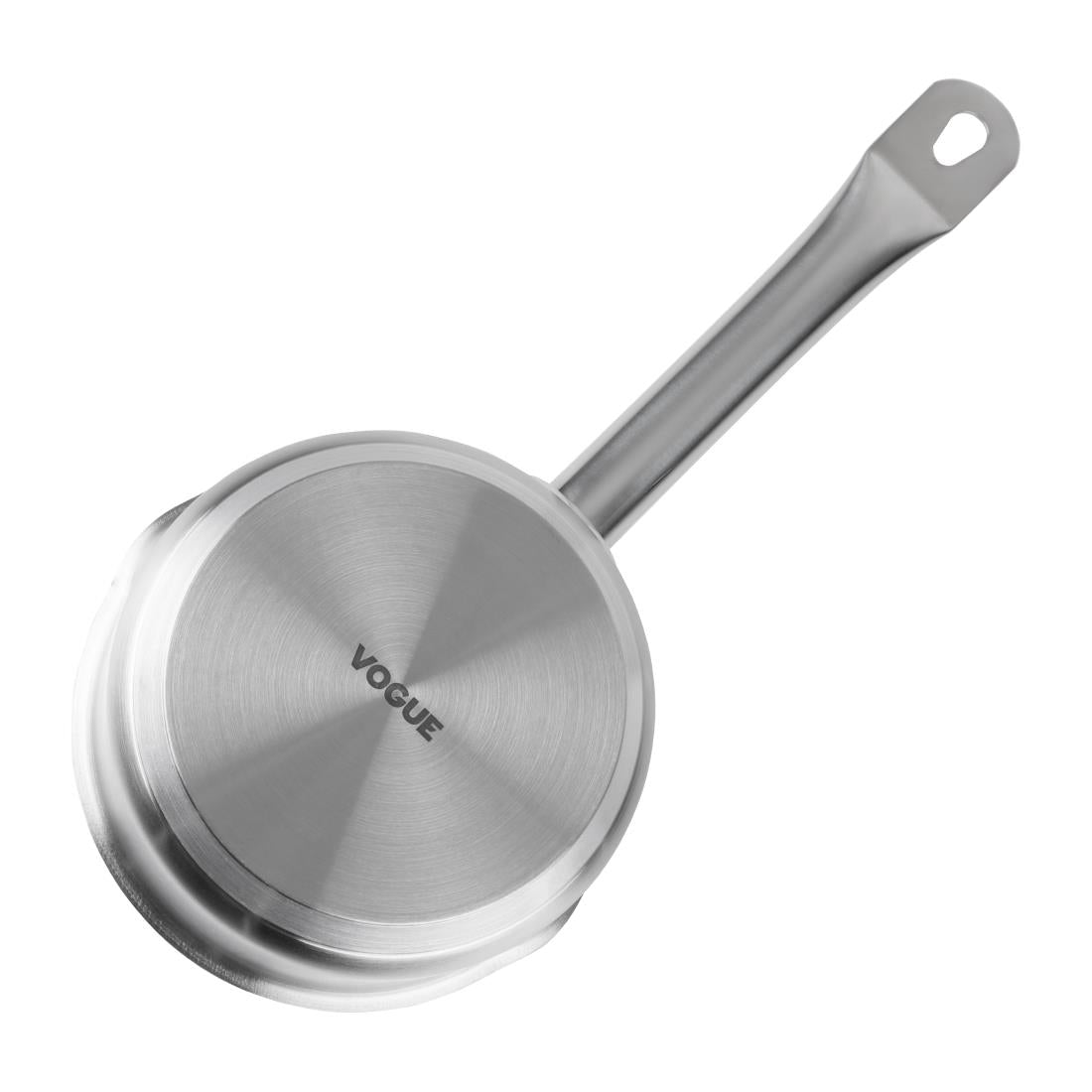 Vogue Stainless Steel Milk Pan 14cm