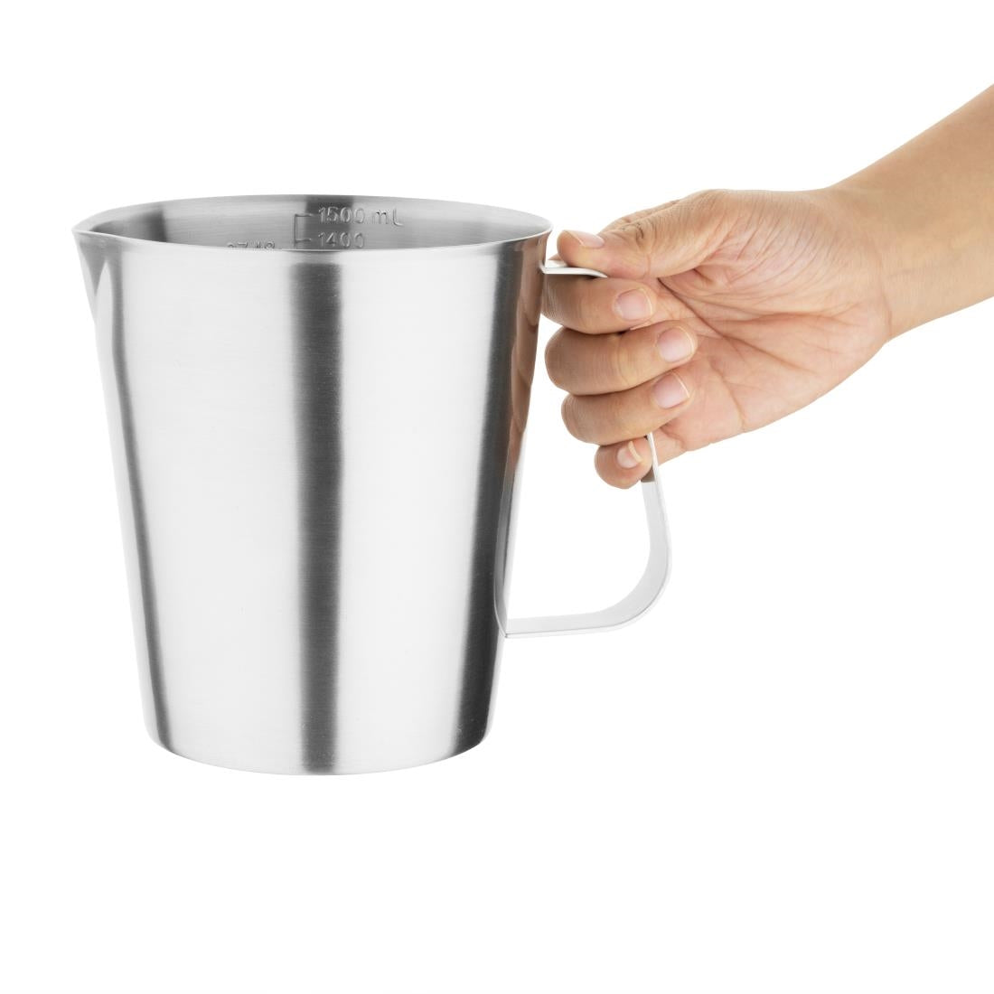 Vogue Stainless Steel Measuring Jug 1.5ltr
