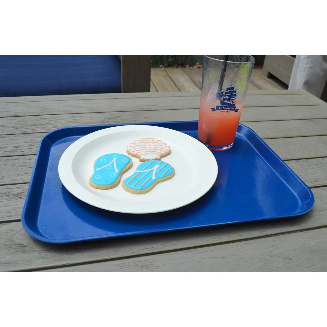 Cambro Camtray Amazon Blue Smooth Surface 360x460mm