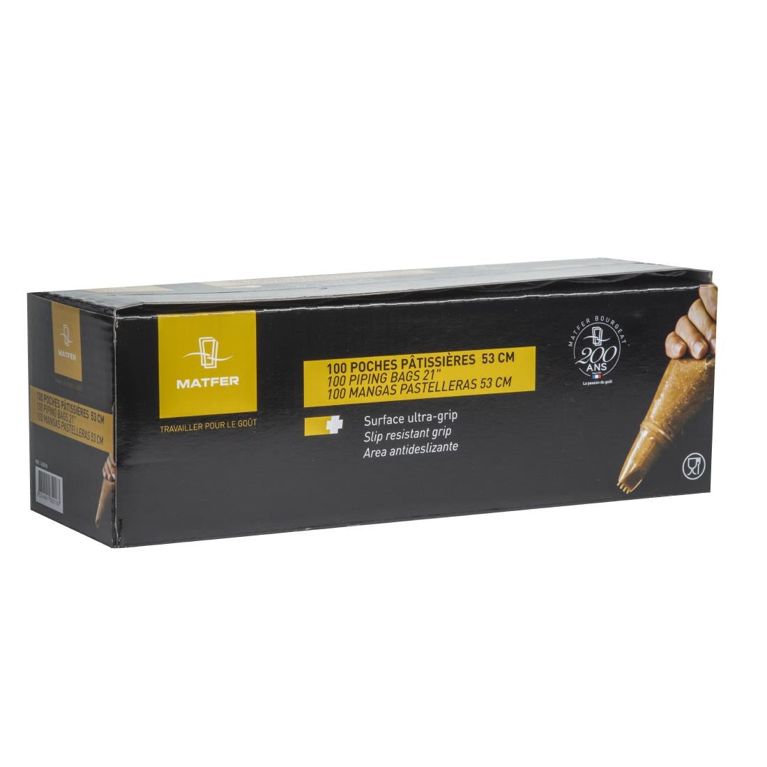 Matfer Bourgeat Disposable Piping Bags Clear (Roll of 100x530mm)