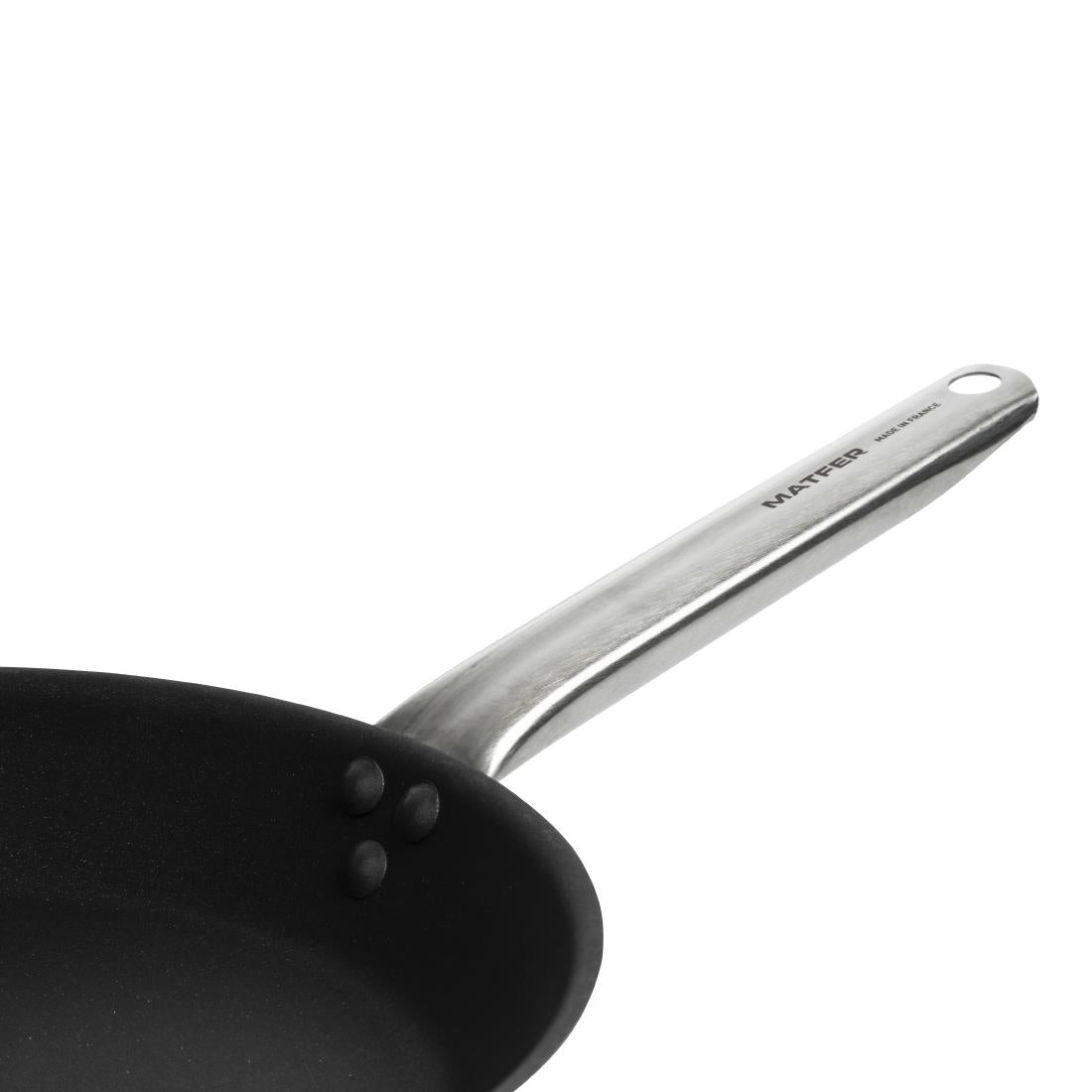Matfer Bourgeat Tradition Stainless Steel Pro Non-Stick Frying Pan 24cm