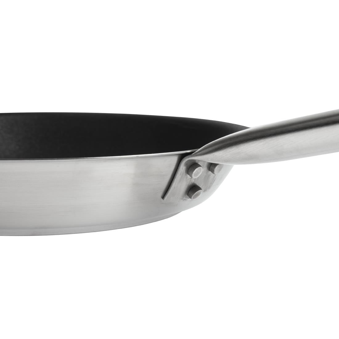 Matfer Bourgeat Tradition Stainless Steel Pro Non-Stick Frying Pan 24cm