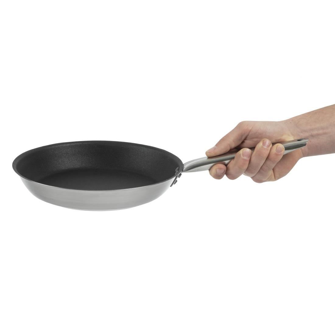 Matfer Bourgeat Tradition Stainless Steel Pro Non-Stick Frying Pan 24cm