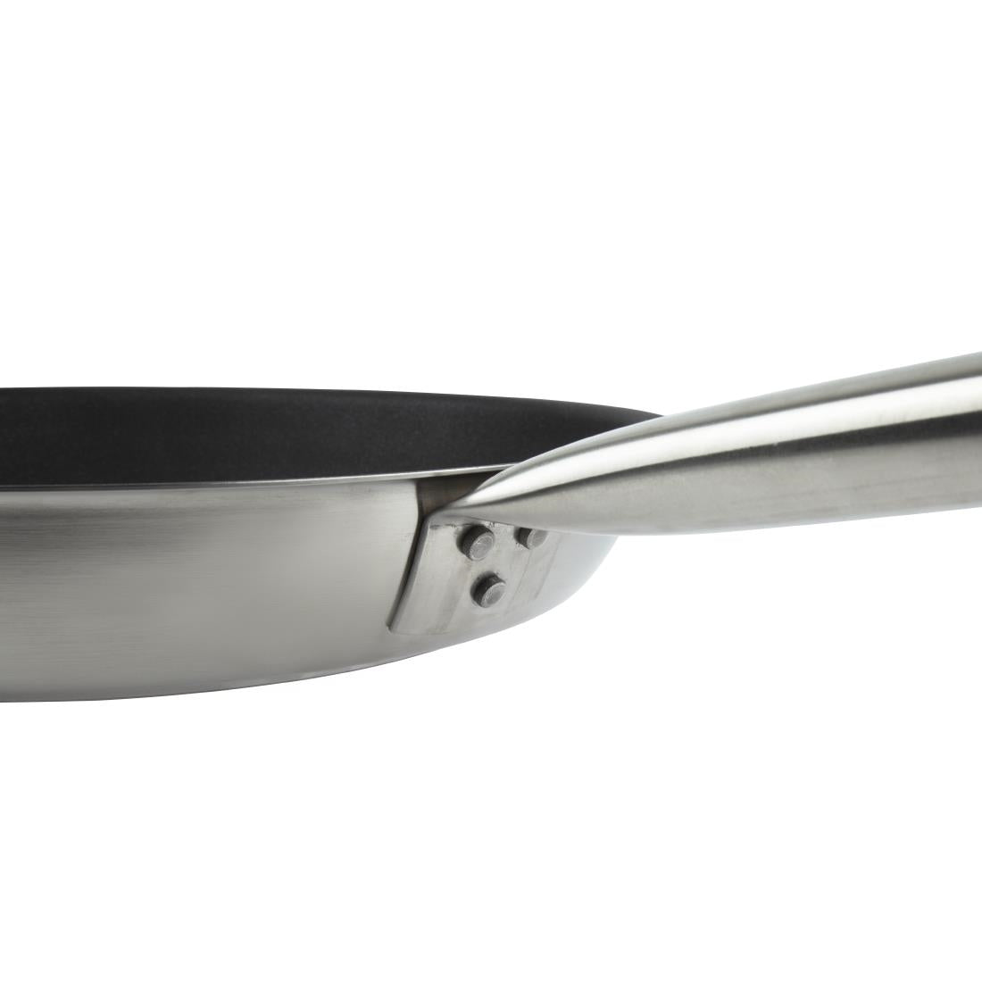 Matfer Bourgeat Tradition Stainless Steel Pro Non-Stick Frying Pan 32cm