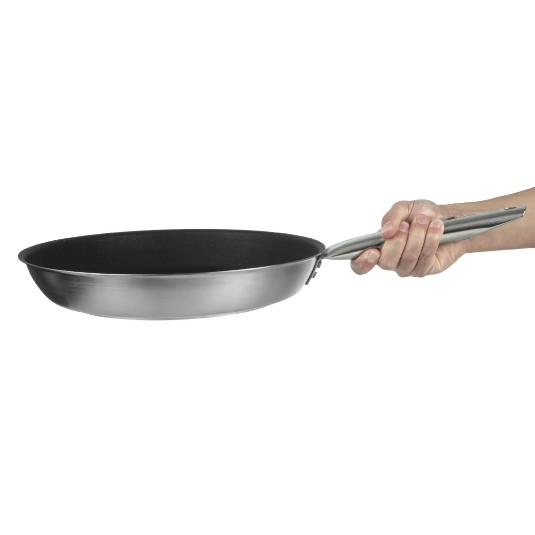 Matfer Bourgeat Tradition Stainless Steel Pro Non-Stick Frying Pan 32cm