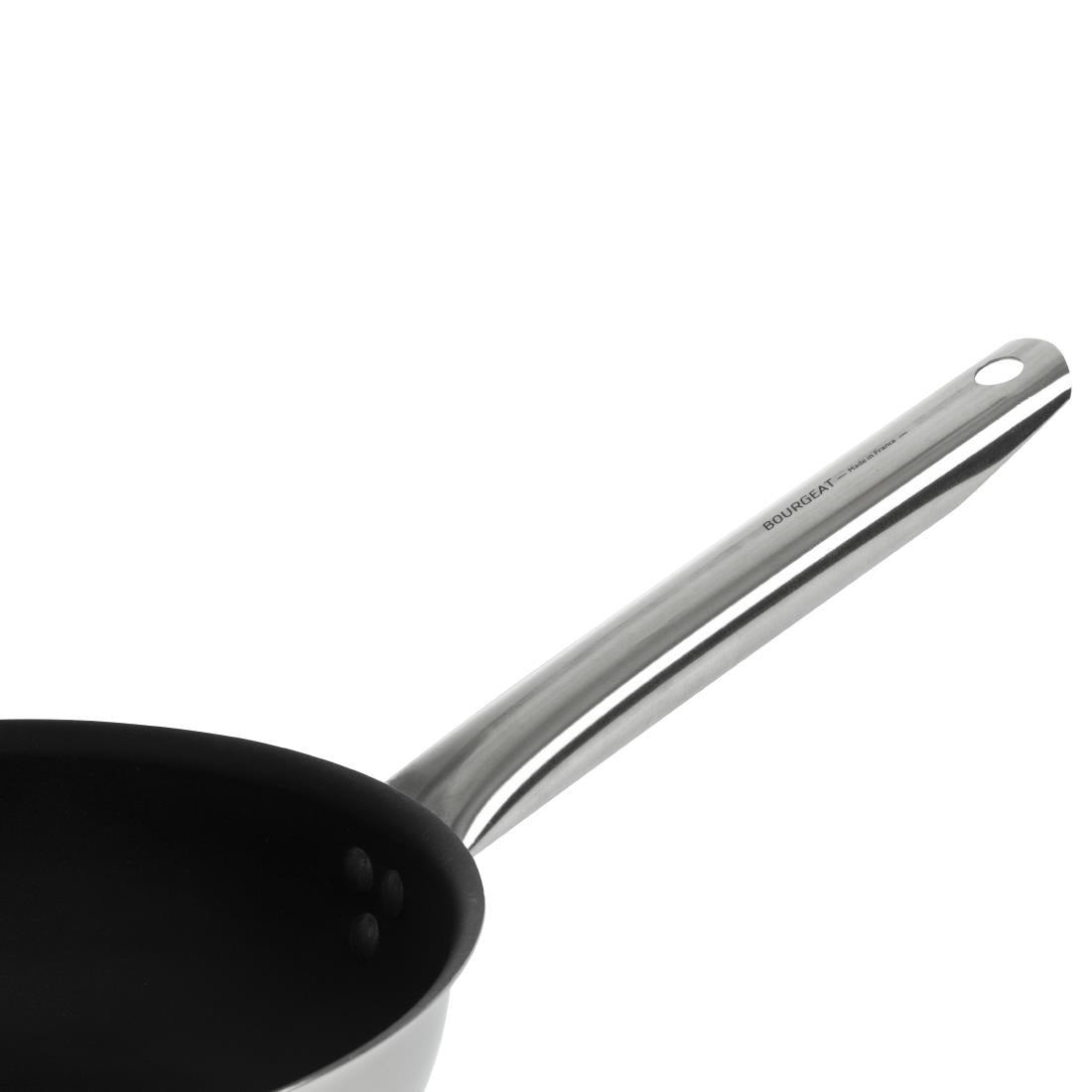 Matfer Bourgeat Tradition Stainless Steel Pro Non-Stick Sauté Pan 24cm