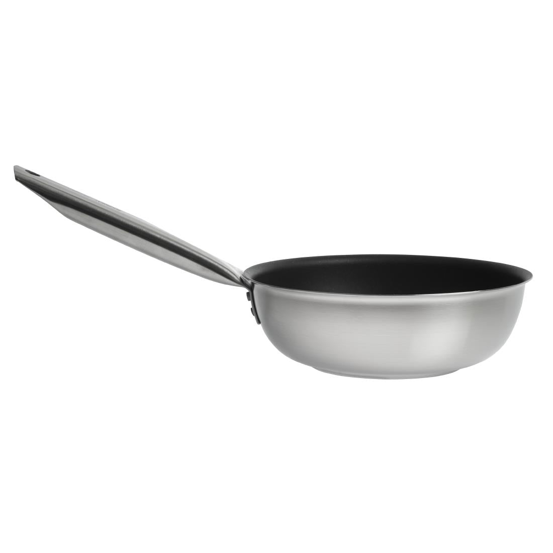 Matfer Bourgeat Tradition Stainless Steel Pro Non-Stick Sauté Pan 24cm
