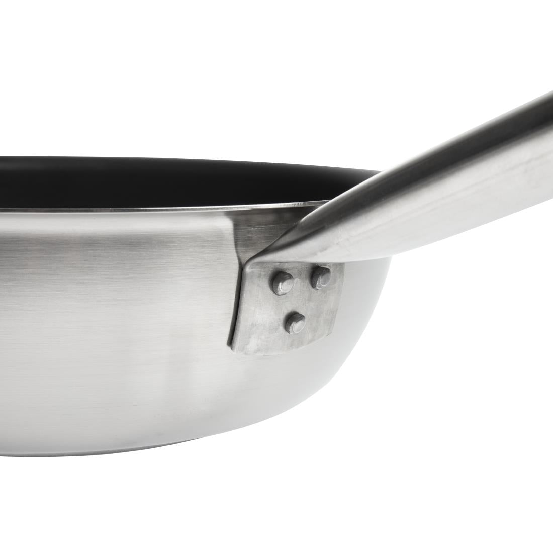 Matfer Bourgeat Tradition Stainless Steel Pro Non-Stick Sauté Pan 28cm