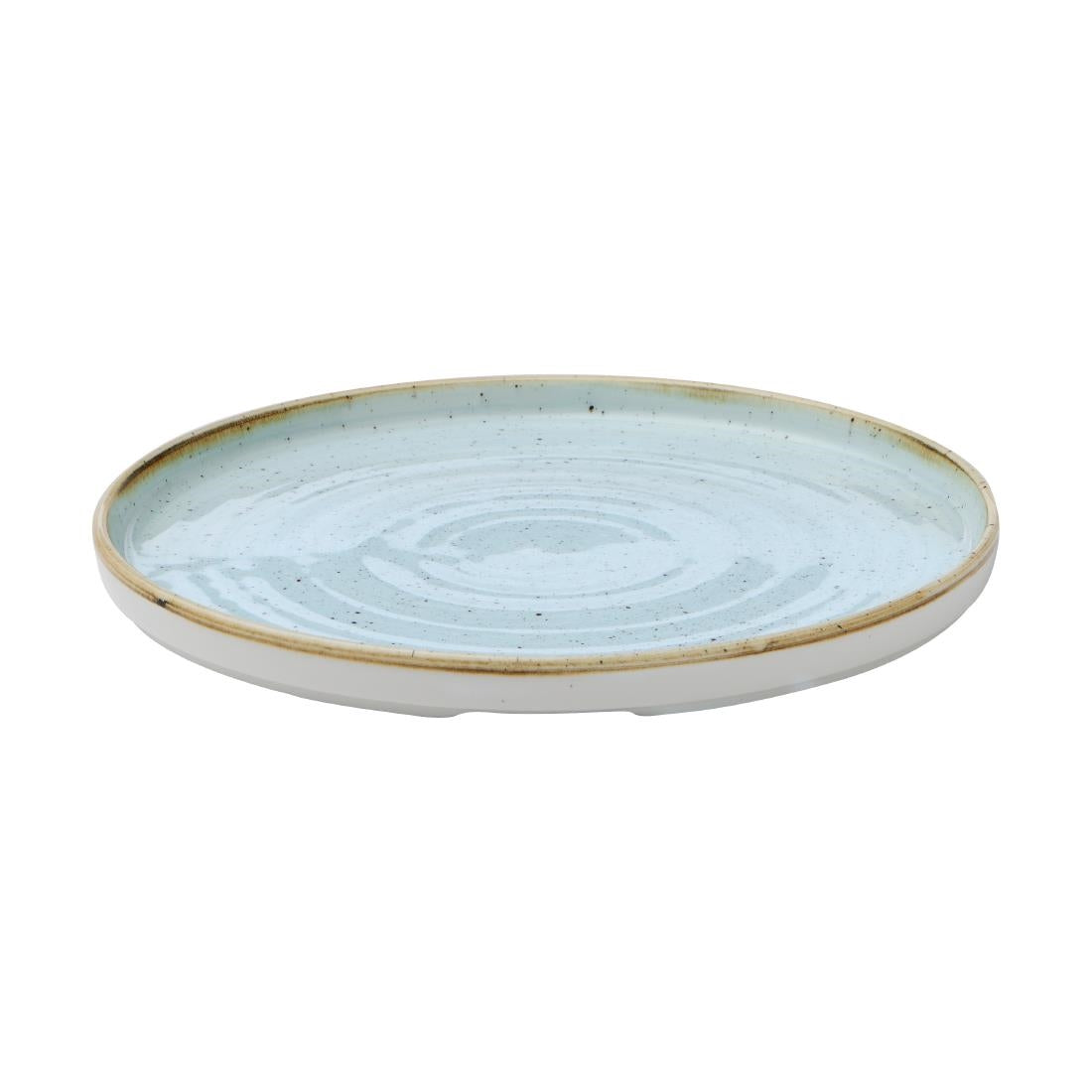 Churchill Stonecast Walled Plates Duck Egg 260mm (6 Pack)