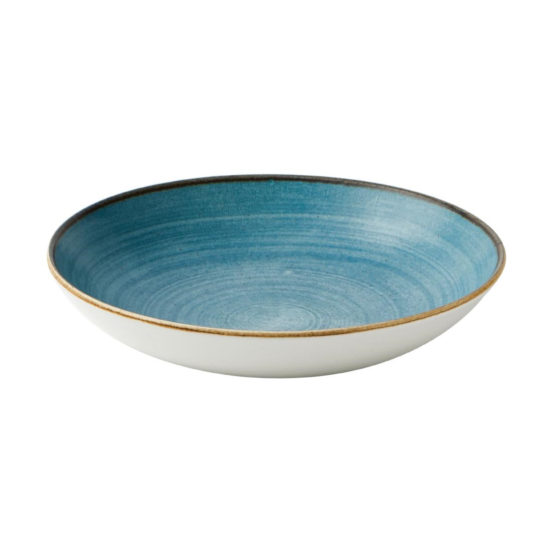 Churchill Stonecast Raw Evolve Coupe Bowls Teal 248mm (12 Pack)