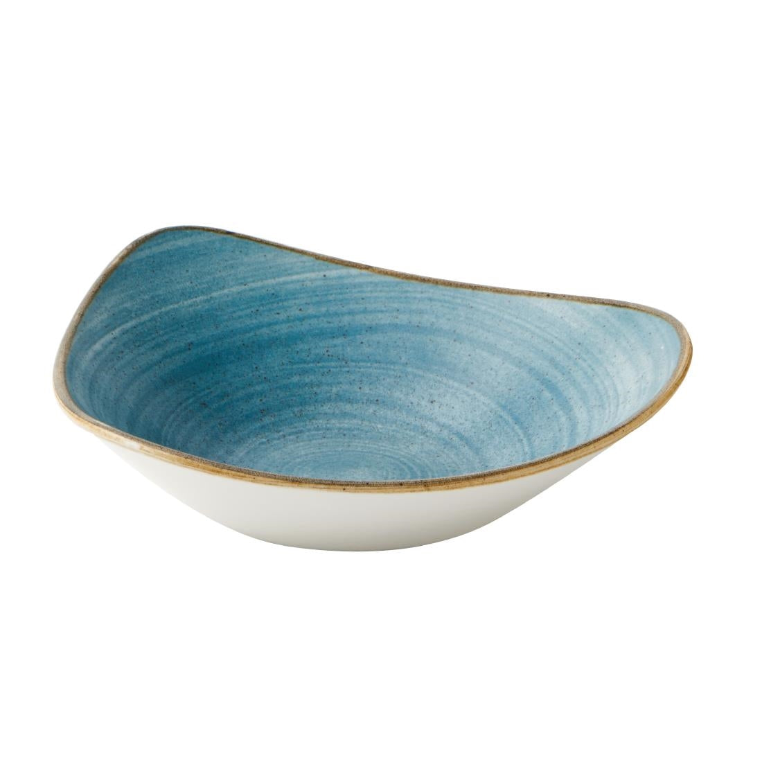 Churchill Stonecast Raw Lotus Bowls Teal 178mm (12 Pack)