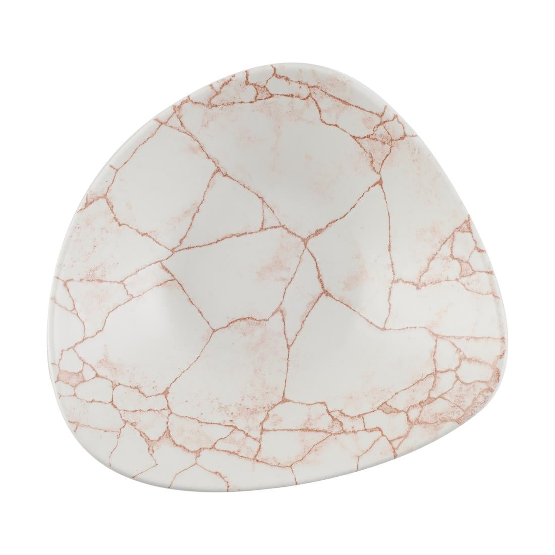 Churchill Studio Prints Kintsugi Lotus Bowls Coral 228mm (12 Pack)