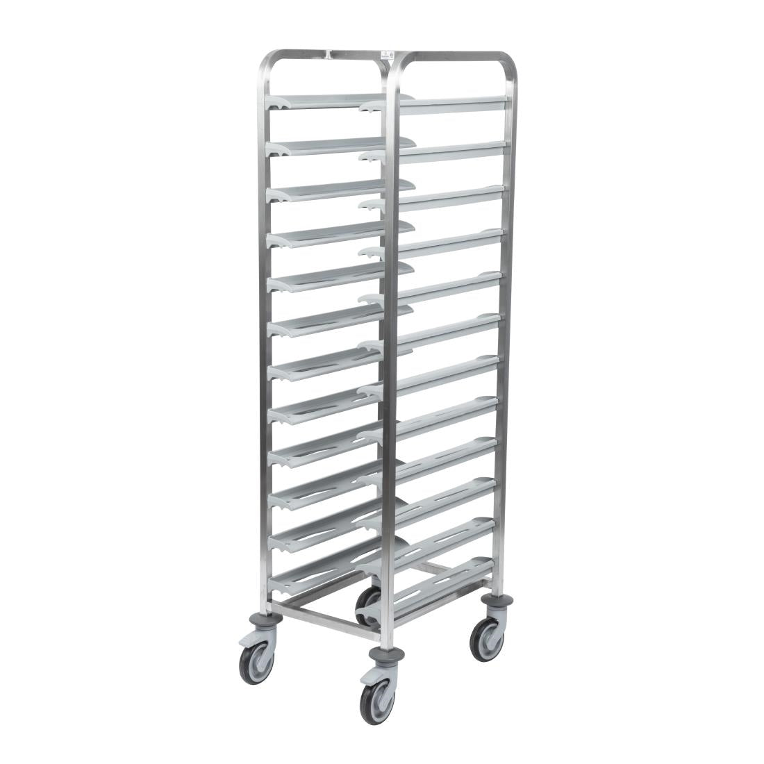 Matfer Bourgeat 12 Tray Cafeteria Trolley Grey