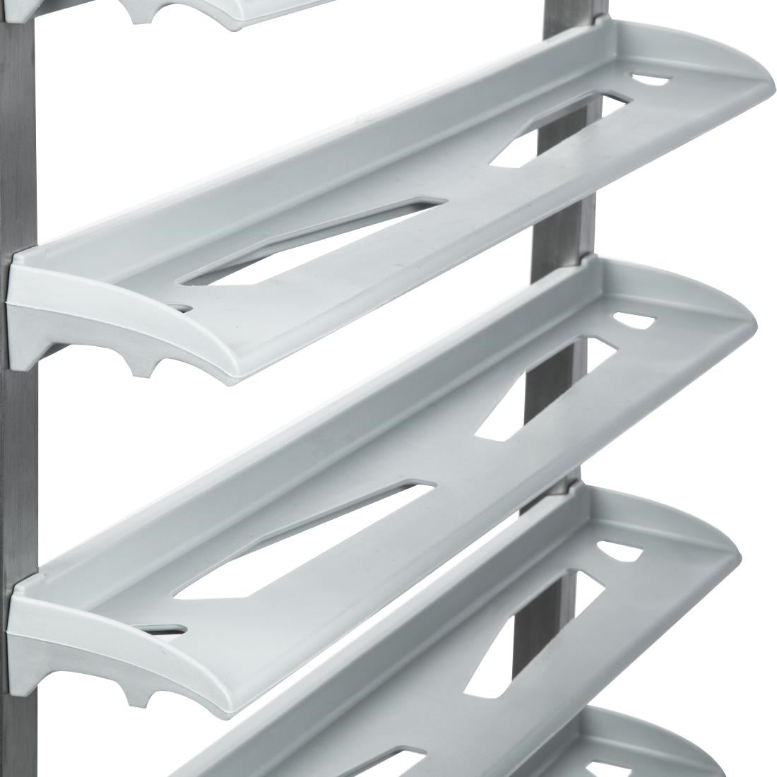 Matfer Bourgeat 12 Tray Cafeteria Trolley Grey