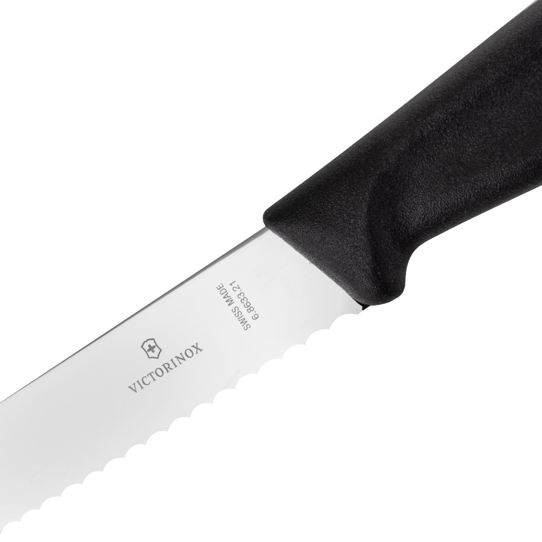 Victorinox Serrated Bread Knife Black 21cm