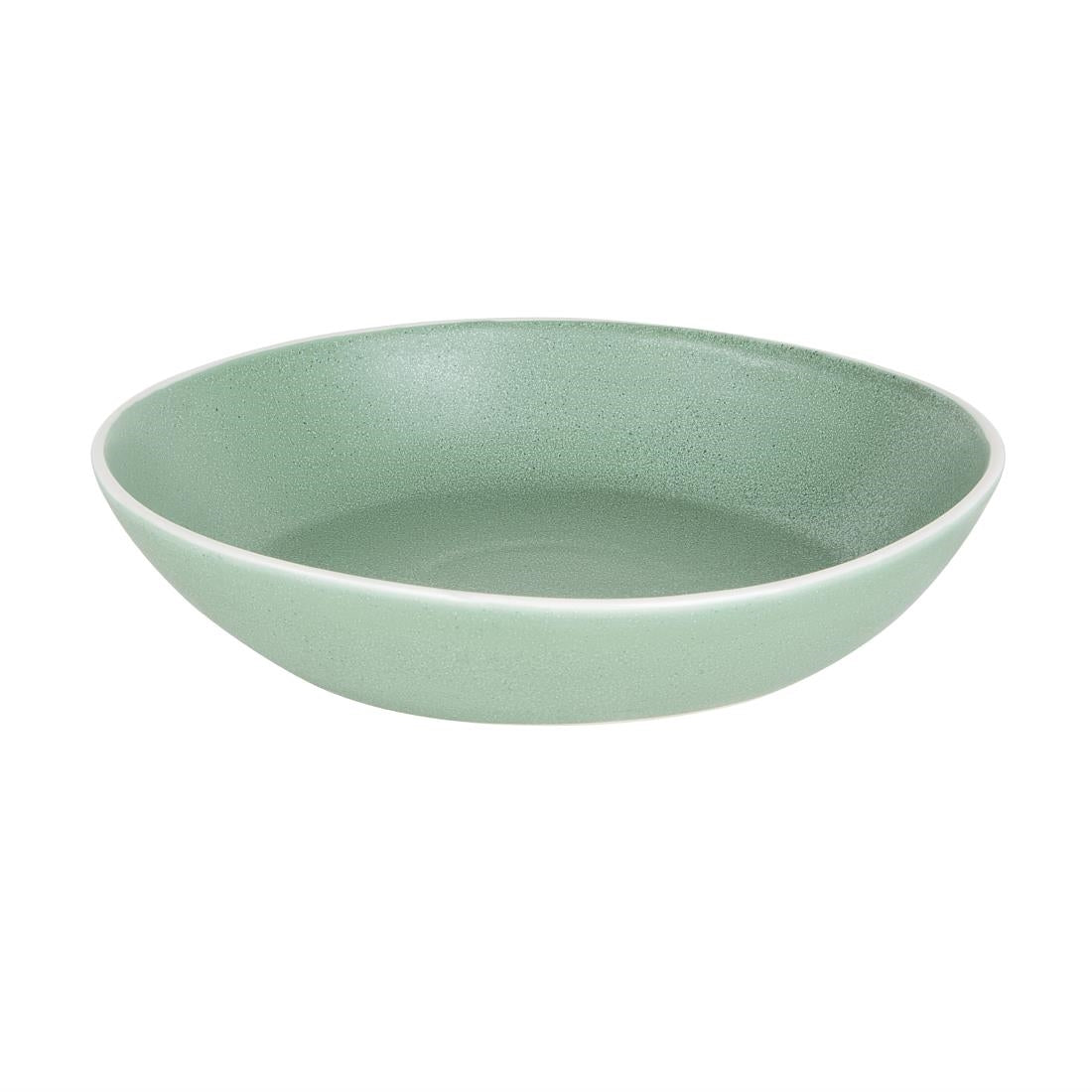 Olympia Chia Coupe Bowls Green 265mm (4 Pack)