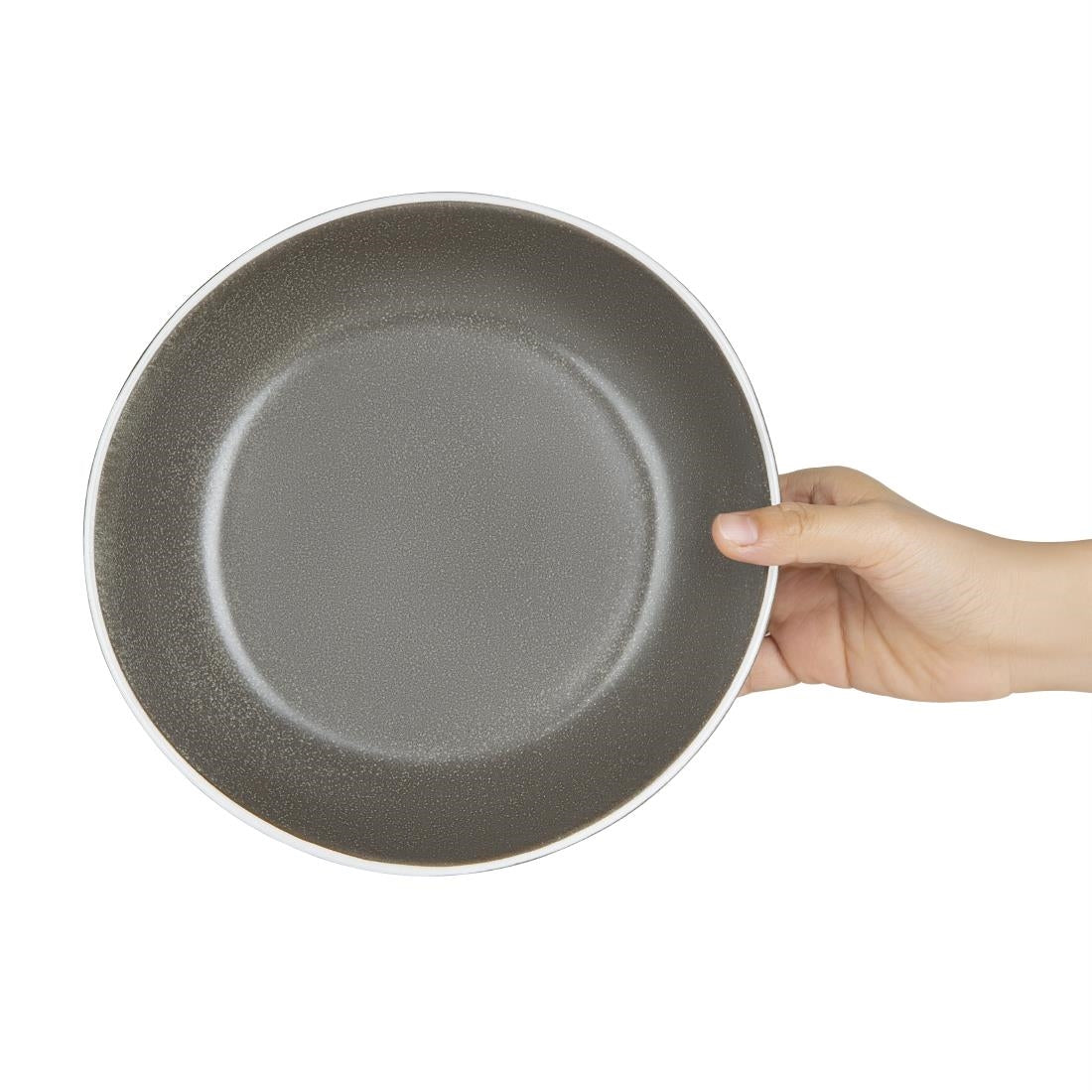 Olympia Chia Coupe Bowls Charcoal 220mm (4 Pack)