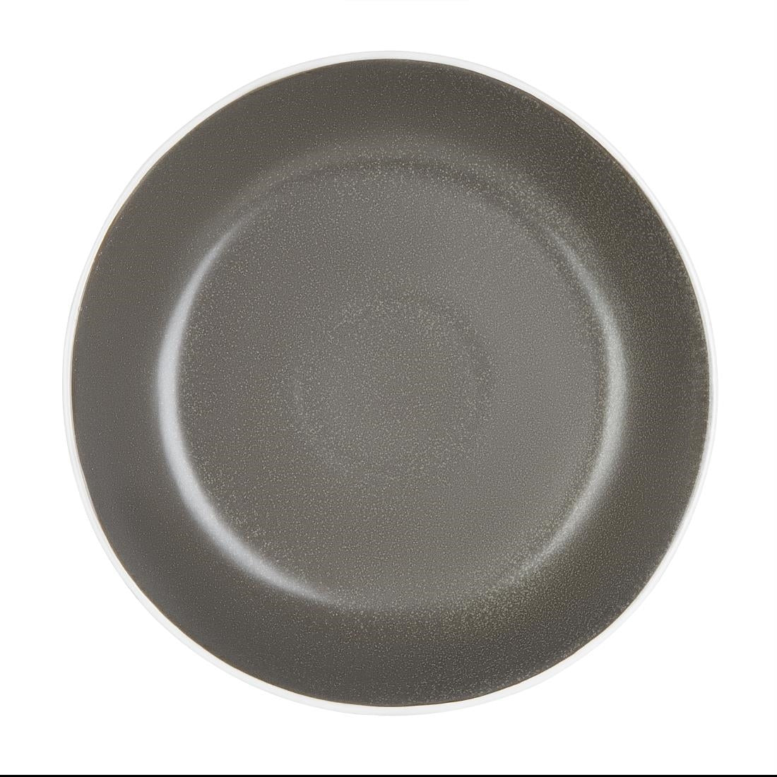 Olympia Chia Coupe Bowls Charcoal 265mm (4 Pack)