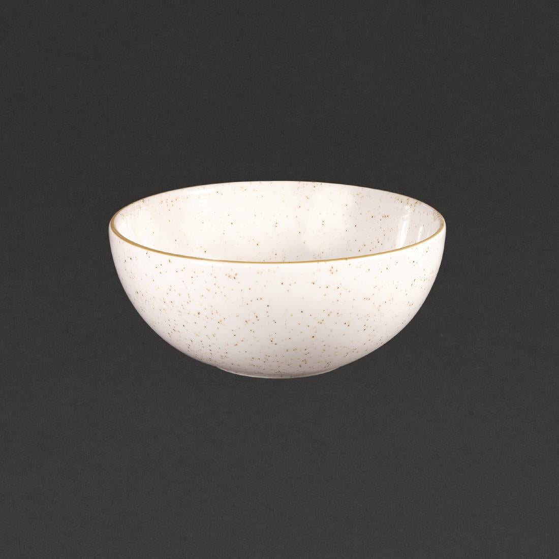 Churchill Stonecast Noodle Bowls Barley White 183mm (6 Pack)