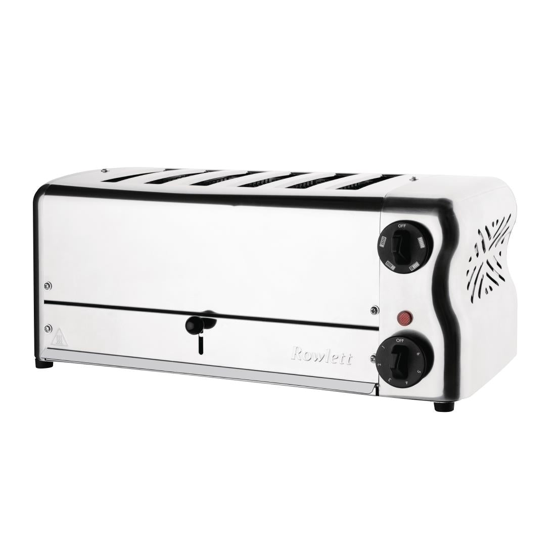 Rowlett Esprit 6 Slot Toaster Chrome w/2x Additional Elements & Sandwich Cage