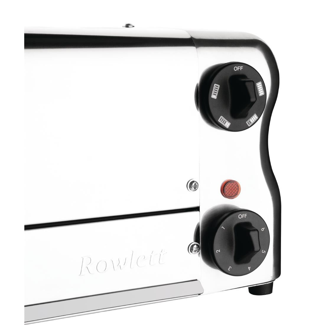 Rowlett Esprit 6 Slot Toaster Chrome w/2x Additional Elements & Sandwich Cage