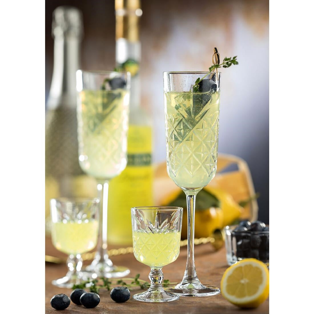 Utopia Timeless Vintage Stemmed Shot Glasses 60ml (24 Pack)