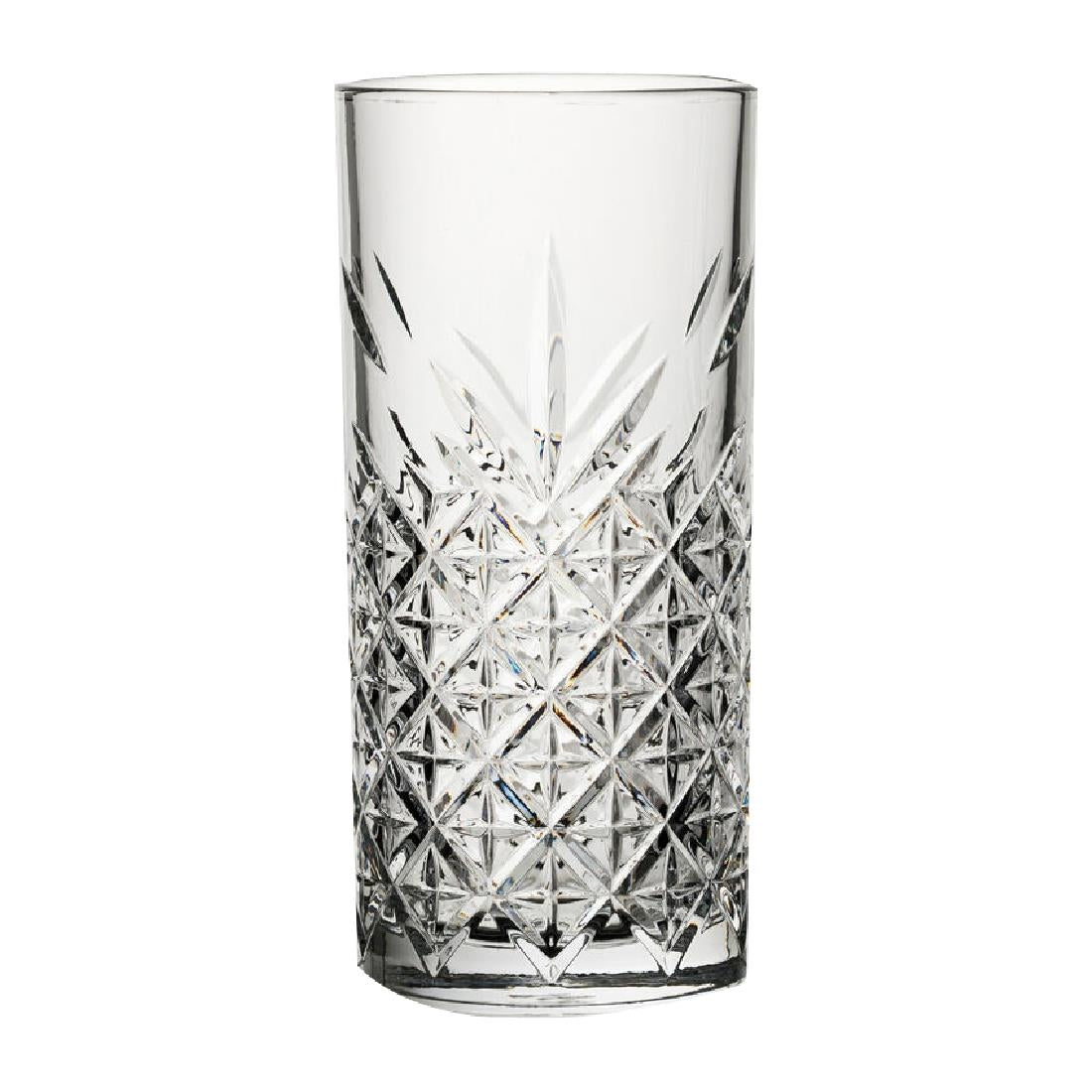 Pasabahce Timeless Vintage Long Drink Glasses 370ml (24 Pack)