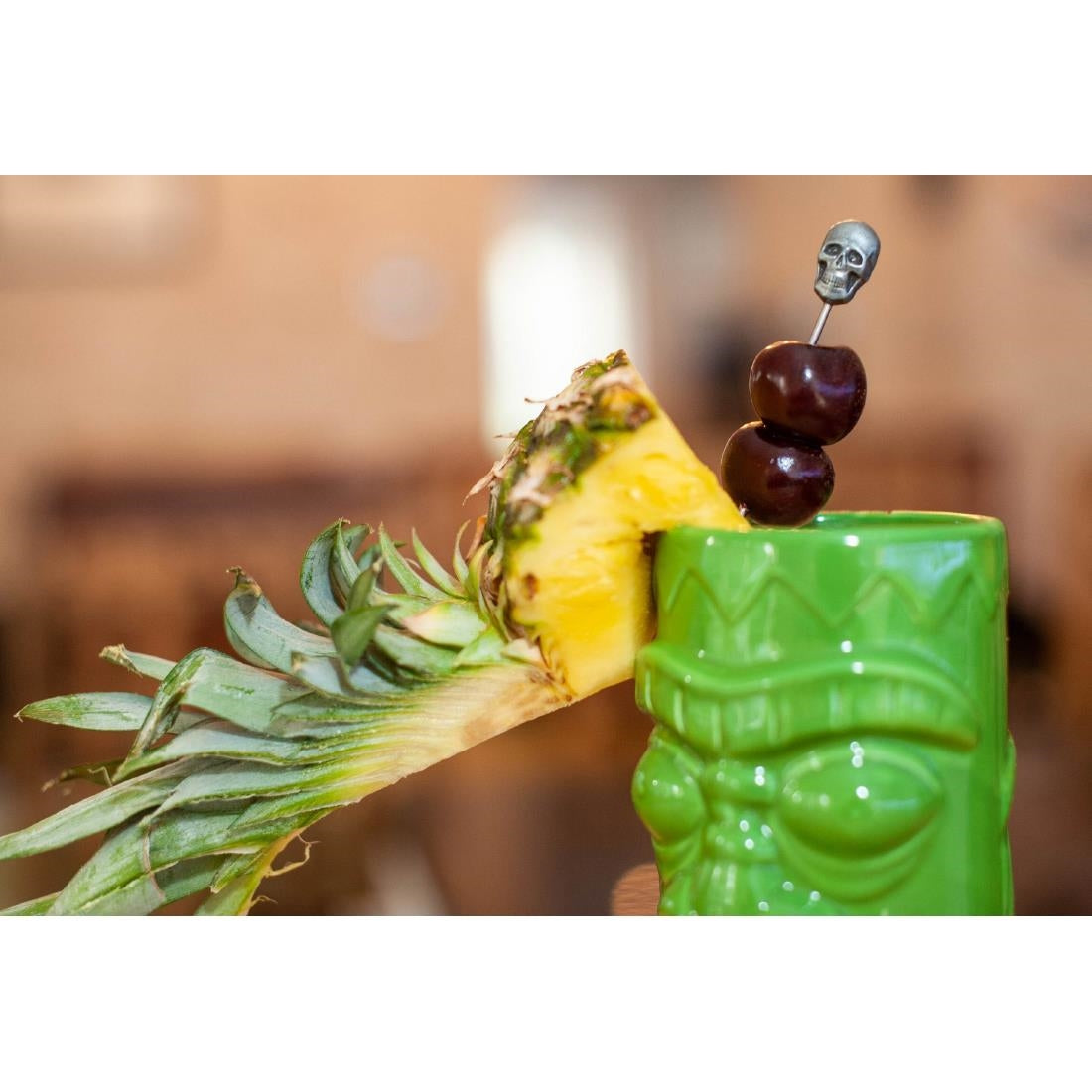 Beaumont Skull Garnish Pick (Pack of 10)