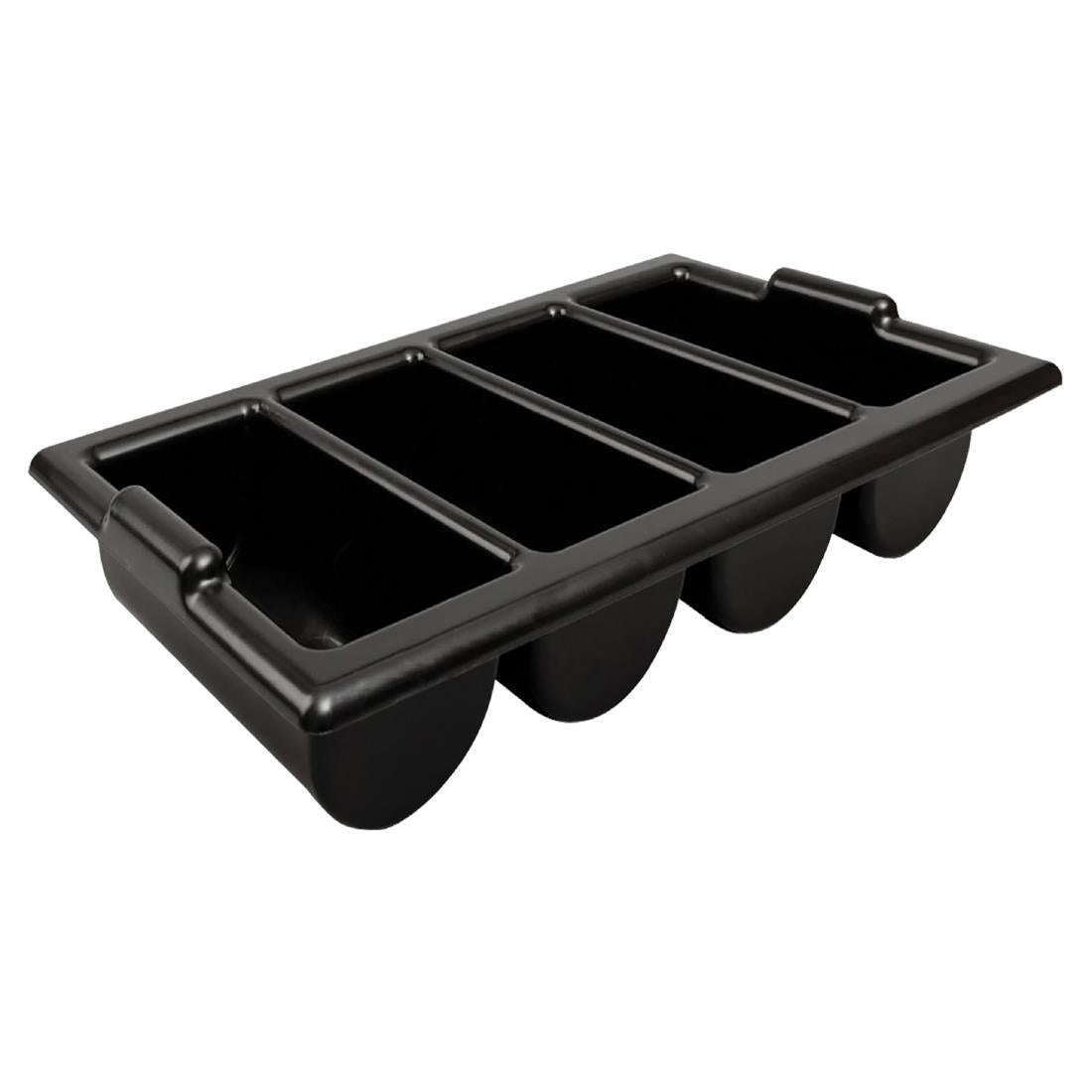 Beaumont Plastic Cutlery Tray Black 330x533mm
