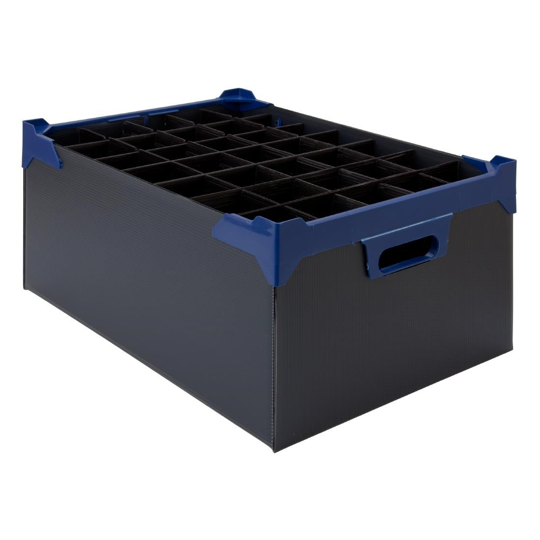 Beaumont Flute Glass Storage Box 500x345x200mm (Pack of 5)