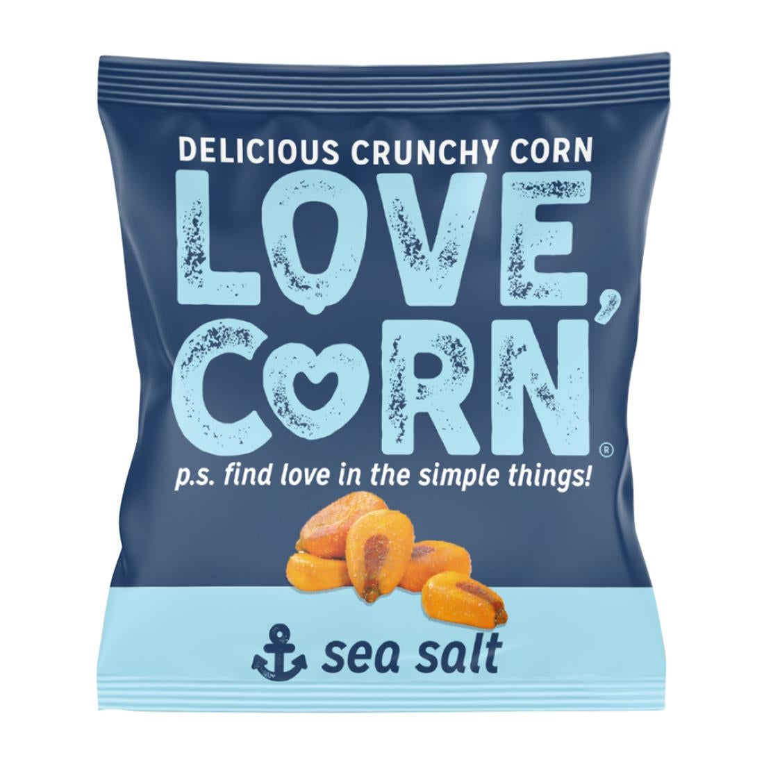 LOVE CORN Sea Salt Crunchy Corn Snack 20g (24 Pack)