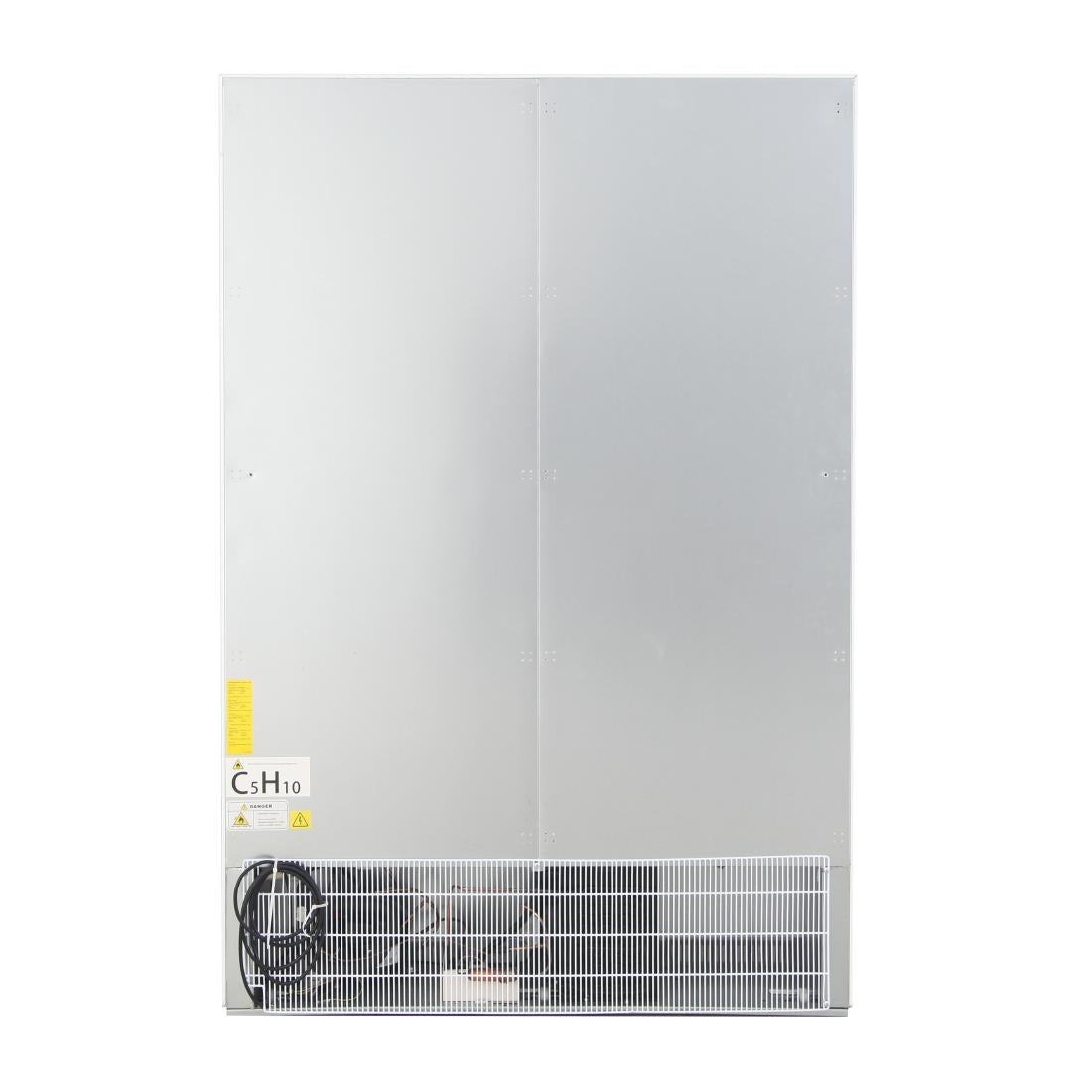 Polar C-Series Double Door Upright Fridge White 744Ltr