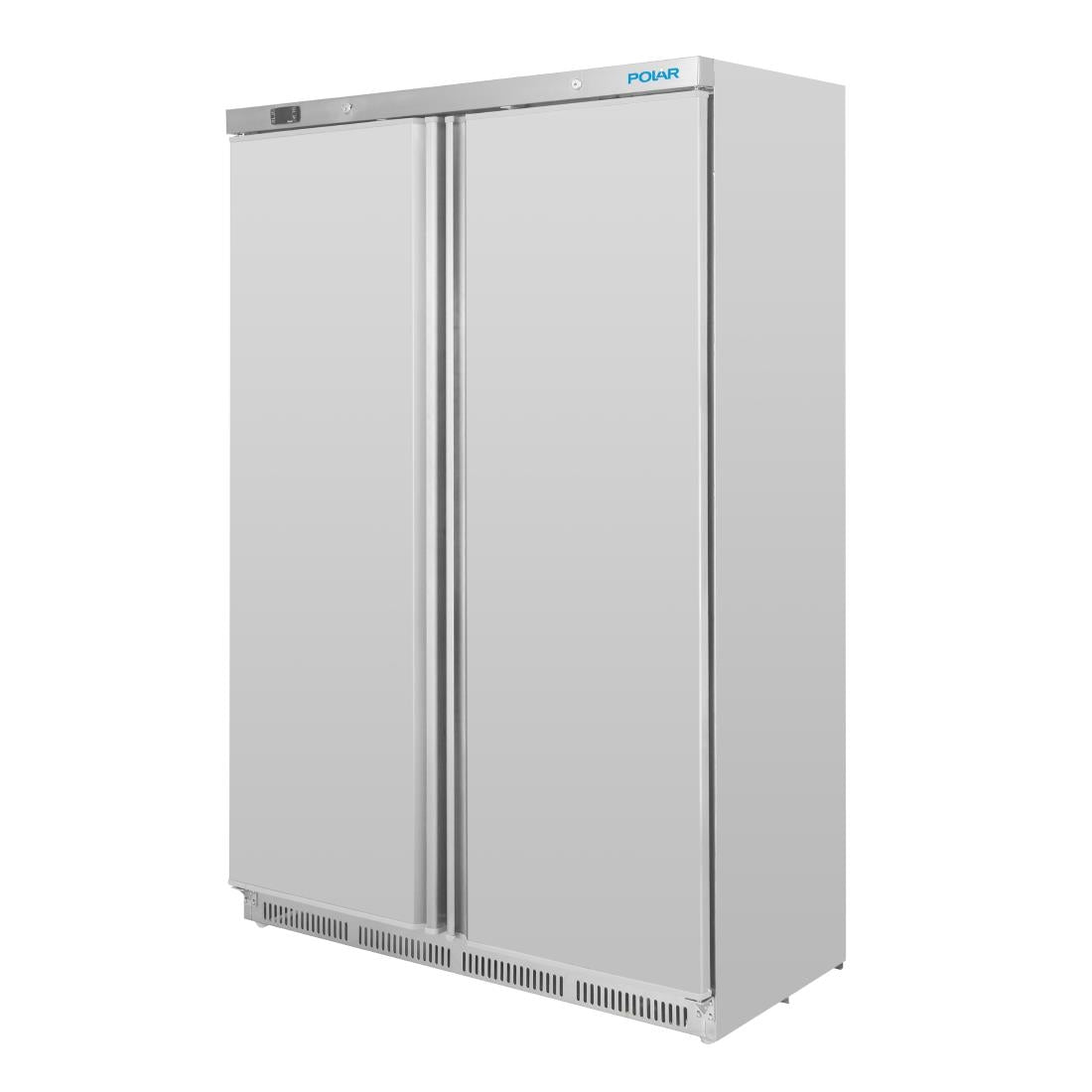 Polar C-Series Double Door Fridge Stainless Steel