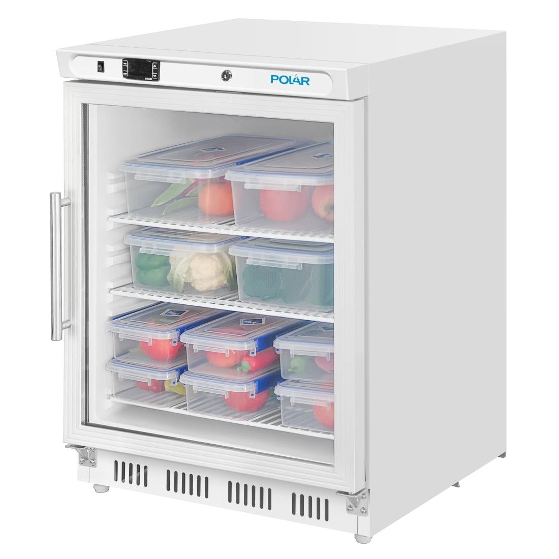 Polar C-Series Undercounter Display Fridge 150Ltr White