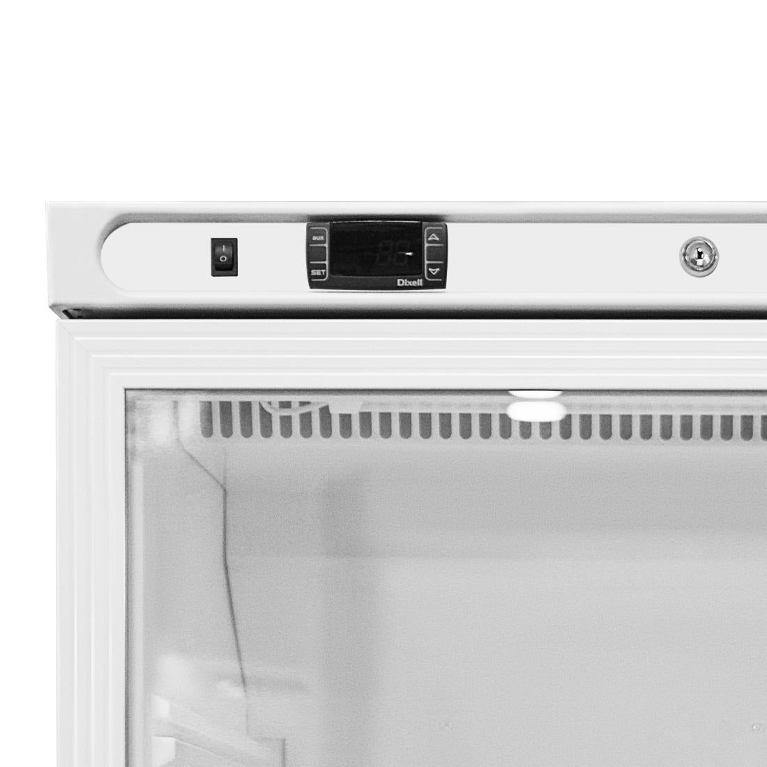 Polar C-Series Upright Display Fridge White 600Ltr