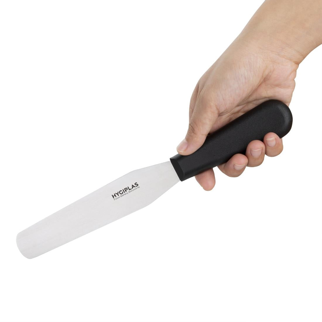 Hygiplas Straight Blade Palette Knife Black 15.5cm