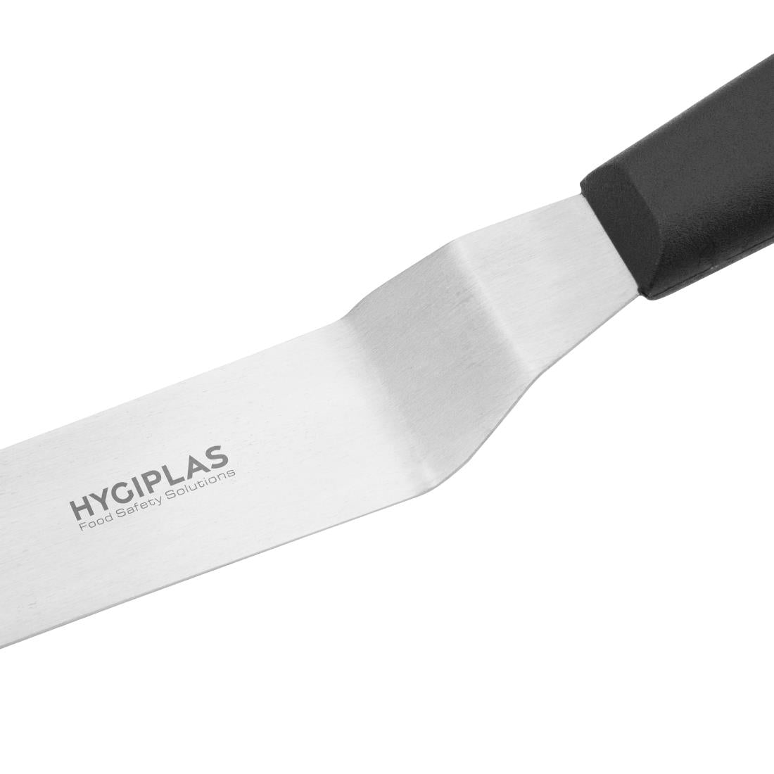 Hygiplas Angled Blade Palette Knife Black 19.5cm