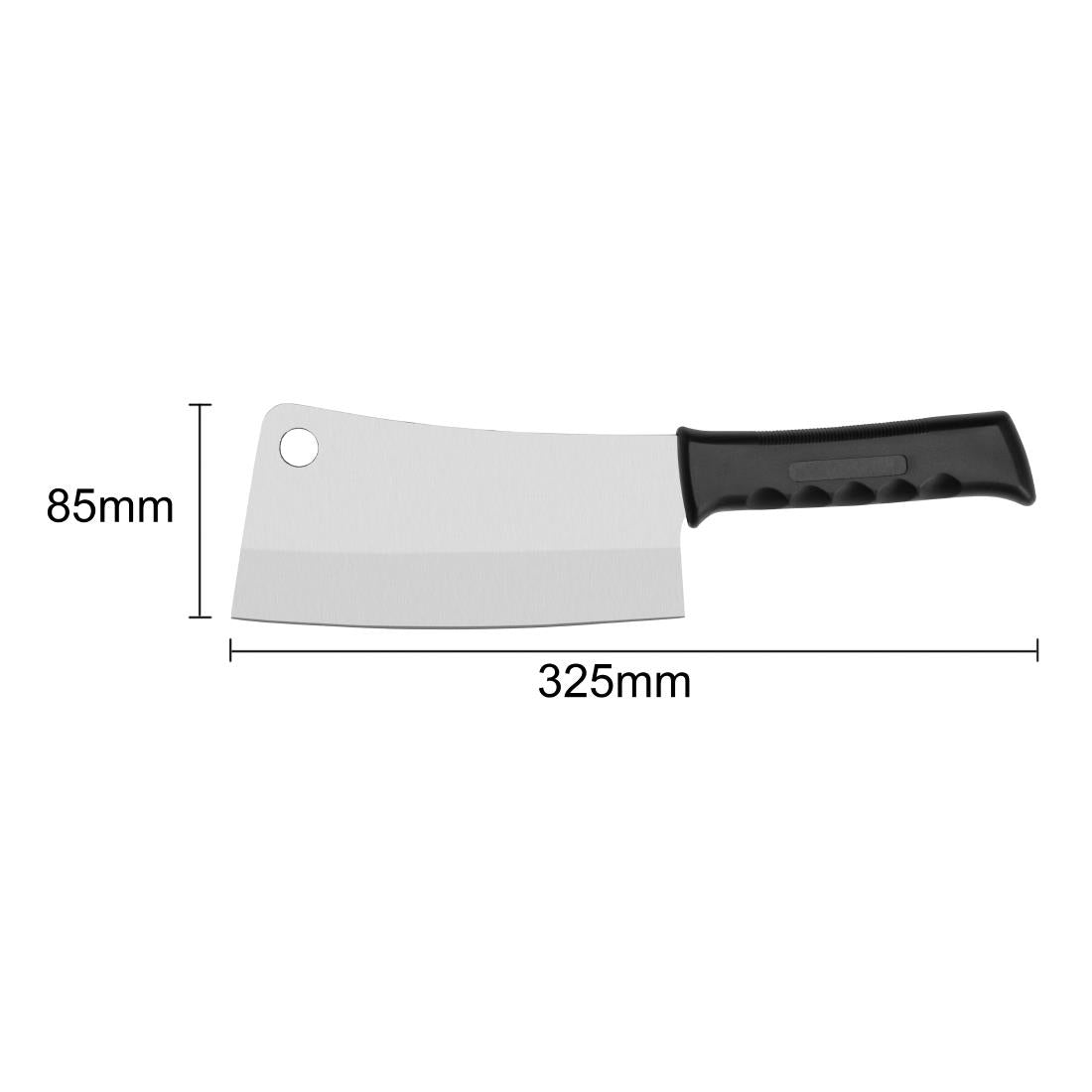 Vogue Cleaver Black 18cm