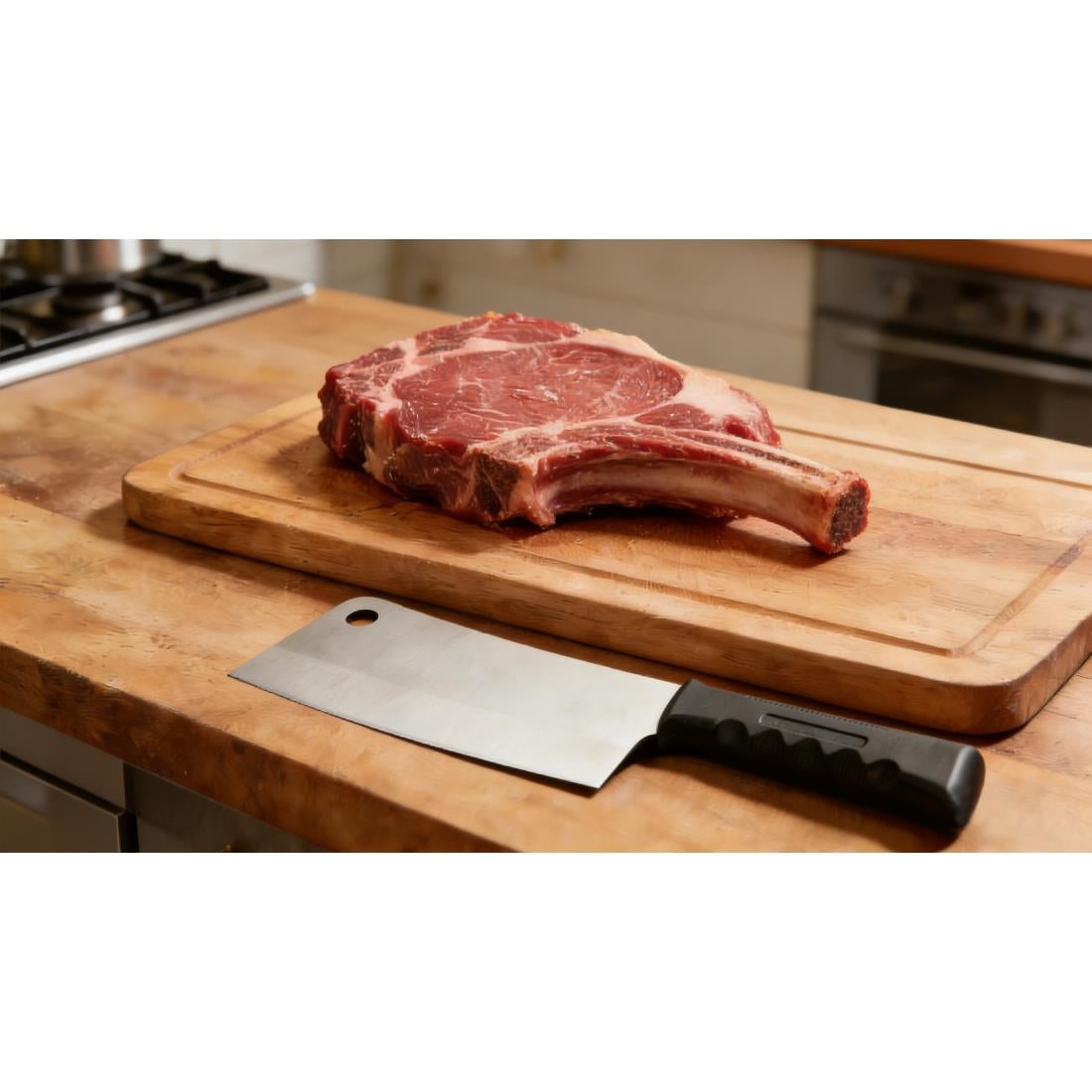 Vogue Cleaver Black 18cm