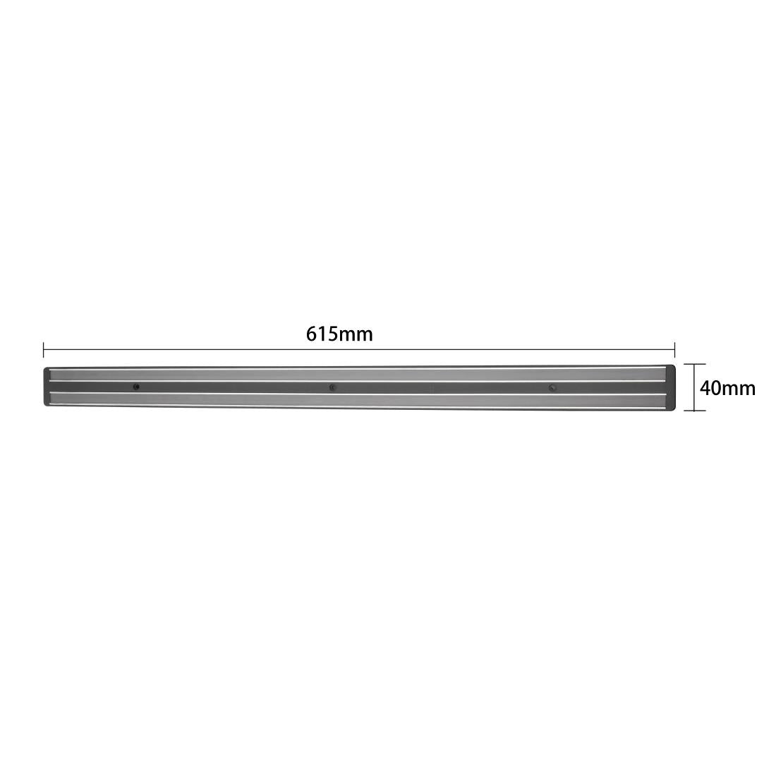 Vogue Magnetic Knife Rack 610mm