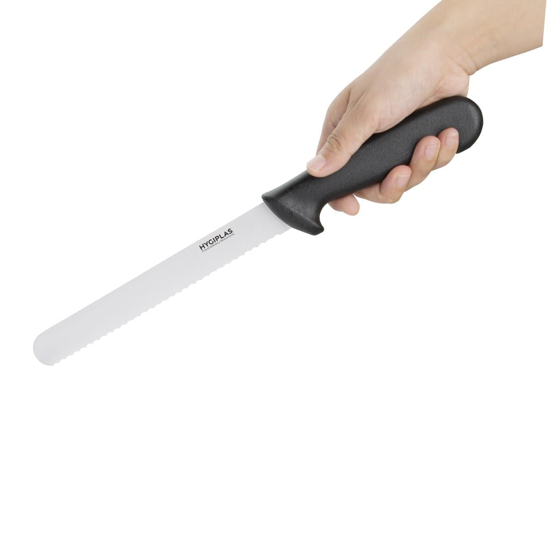Hygiplas Bread Knife Black 20cm